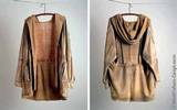 1999-2000, leather coat, silicone, and computer print resembling leather, 100x60 cm.