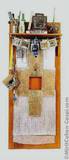 mixed media, and parts of the catalogue-box work170x70x25cm. 1995